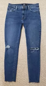 Jeans donna Hudson Nico super skinny effetto invecchiato elasticizzato alla caviglia taglia 27 x L26 - Foto 1 di 6