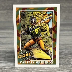 Captain Gridiron # 29 - GI Joe Series 1 Impel Hasbro 1991 Base Trading Card - Picture 1 of 2