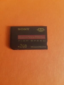 Sony PSP Speicherkarte Memory Stick Pro Duo High Speed 2 GB Magic Gate - Bild 1 von 1