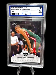 Tarjeta de baloncesto hoja "rara" Giannis Antetokounmpo 2019 #¡LK-01! ¡COMO NUEVO 9! - Imagen 1 de 2