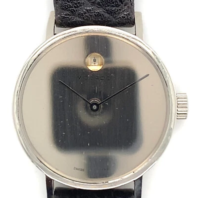 Damenuhr - Movado Museum - Zenith Handaufzug aus 1981 mit Box / selten 31 mm - Bild 1 von 4