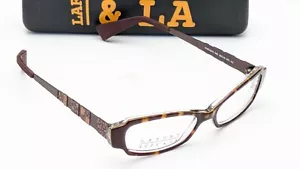 Lafont Issy & La Chelsea 548 Cat Eye Brown Tortoise Womens Eyeglasses 48mm - Picture 1 of 7