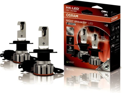 2x OSRAM H4 NIGHT BREAKER LED StVZO-Konforme Neu 2025 Edit NEXT GENERATION - Bild 1 von 3