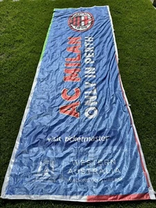 AC MILAN 2024 Australian Tour Fabric Banner - Picture 1 of 1