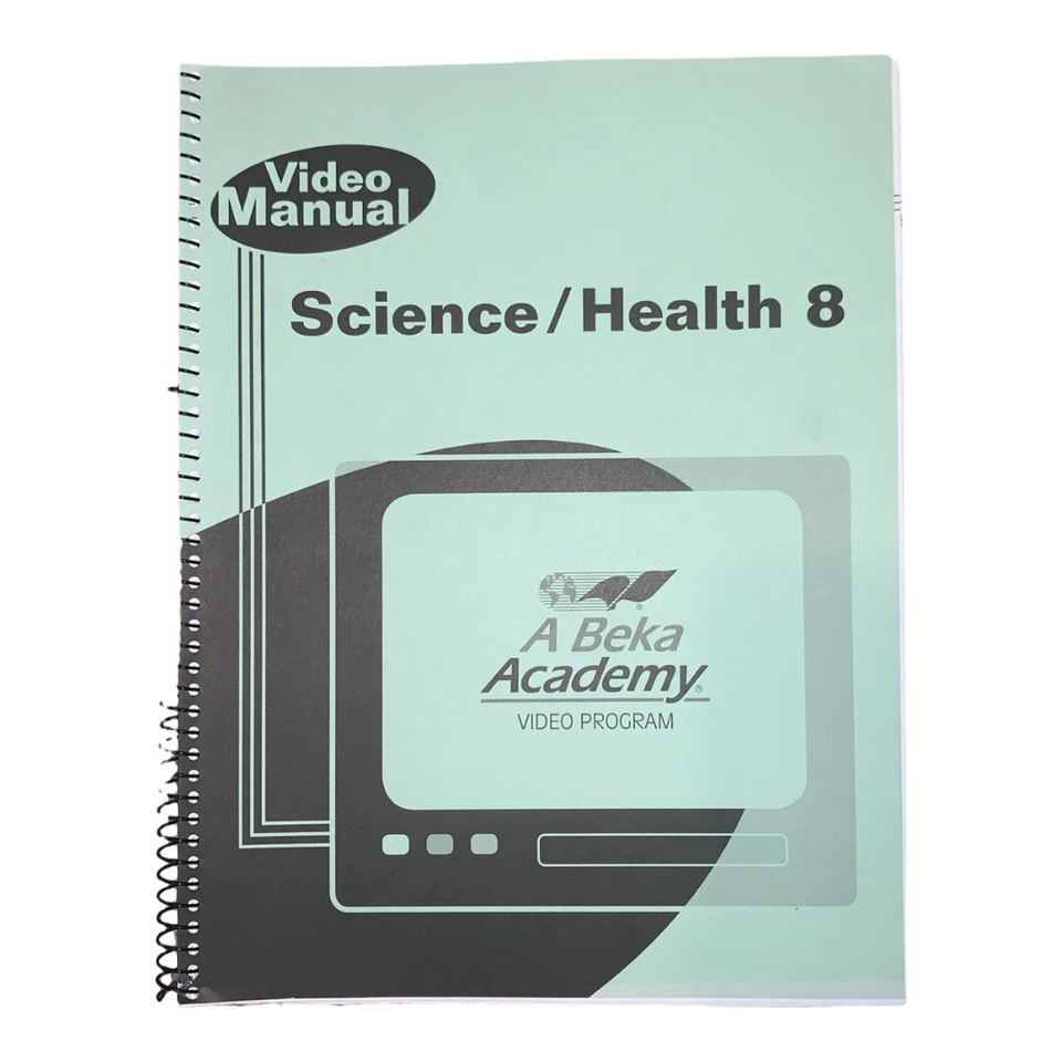 A Beka Book Science/Health 8 Video Manual - Image 1 of 1