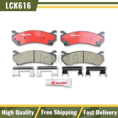 Kit de pastillas de freno traseras Brembo (4 piezas) para Chevrolet Avalanche 2500 2002-2006 Foto 1 de 3