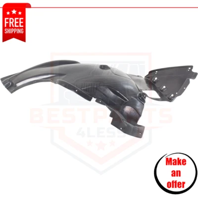 Front Fender Liner 51717169411 plastic left side for 2007-2008 BMW X5 3.0si,4.8i Foto 1 de 4