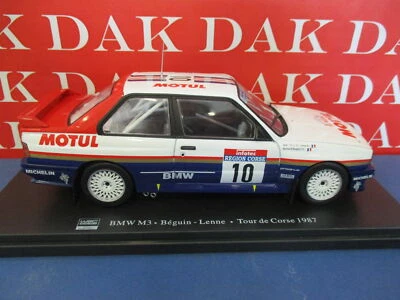 Die cast 1/24 Modellino Auto BMW M3 Rally Tour de Corse 1987 B. Beguin - Immagine 1 di 4