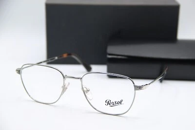 NUEVAS GAFAS PERSOL P 2447-V 1077 PLATA HABANA MARCOS AUTÉNTICOS 54-20 Foto 1 de 4