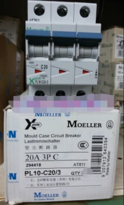 ** 1PC NEW EATON MOELLER PL10-C20/3 free shipping - Image 1 of 3
