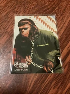 PLANET OF THE APES ARCHIVES PROMO CARD P1 1999 INKWORKS - Picture 1 of 2