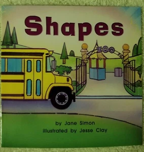 Shapes by Jane Simon Harcourt Math Readers K Book 6 Trade Paperback Like New - Bild 1 von 2