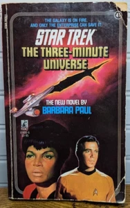 Star Trek The Three-Minute Universe - Barbara Paul - 1988 Paperback - Acceptable - Imagen 1 de 11