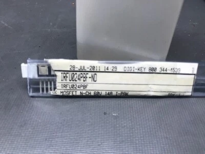 QTY: 11 IRFU024PBF-ND MOSFET N-CH 14A I-PAK - Image 1 of 2