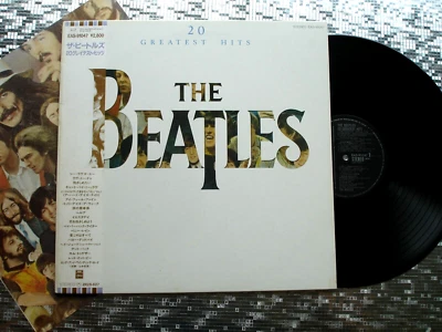 The Beatles ‎~ 20 Greatest Hits ~ Japanese IMPORT LP w/Insert   Odeon EAS-91047 - Image 1 of 4