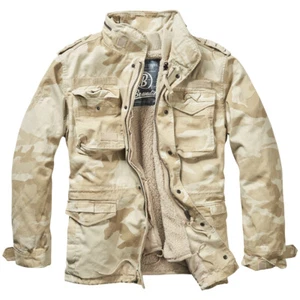 Brandit M-65 Giant Jacket Military Tactical Mens Warm Field Parka Sandstorm Camo - Picture 1 of 11