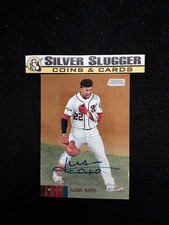 2020 Juan Soto Topps Stadium Club On Card Auto #AJST Washington Nationals