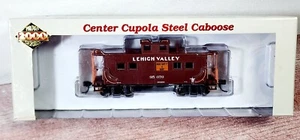 Lehigh Valley RR Center Cupola Steel Caboose 95070 Life Like Proto 920-54832 - Picture 1 of 2