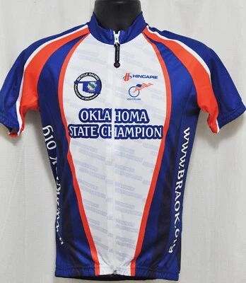 Camiseta deportiva de ciclismo Hincapie OKLAHOMA STATE CHAMPION adulto pequeña S Foto 1 de 4