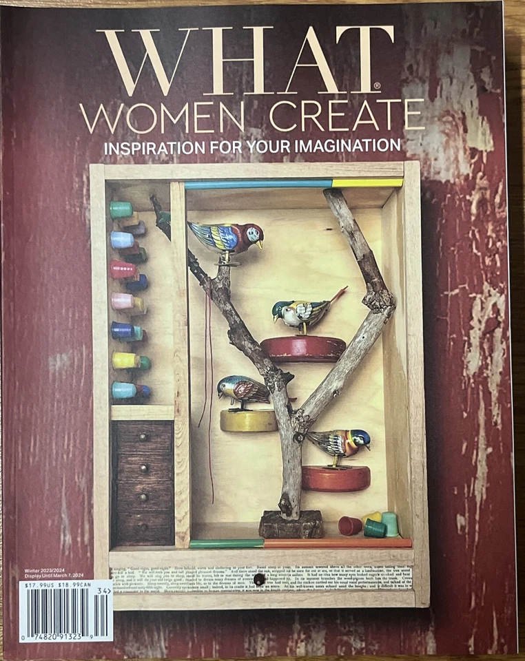 What Women Create Magazine March 2024 Inspiration for your Imagination Issue 21 - Image 1 of 1