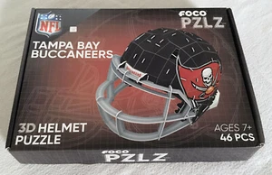 FOCO PZLZ Tampa Bay Buccaneers 3D Helmet Puzzle 46 Pieces OPEN BOX NEW - Picture 1 of 3