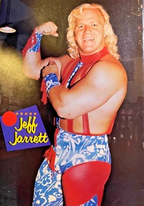 1997 Magazine Illustration Pro Wrestler Jeff Jarrett - Picture 1 of 1