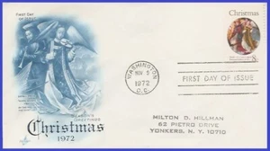 Ángeles de Navidad USA4 #1471 ADDR ARTCRAFT FDC - Imagen 1 de 1