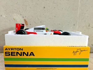 Minichamps F1 1:18 Ayrton Senna McLaren MP4/6 World Champion 1991, Very Rare! - Picture 1 of 10