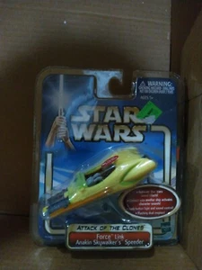 Star Wars Attack Of The Clones Force Link Anakin's Speeder Hasbro 2002 MPN 66984 - Picture 1 of 1