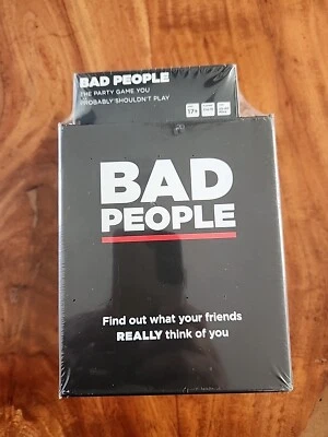 Bad People - The Adult Party Card Game & NSFW Brutal Expansion Pack NEW Sealed - Image 1 of 2