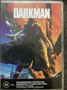 DARKMAN - DVD Region 4 - Liam Neeson Frances McDormand GOOD CONDITION