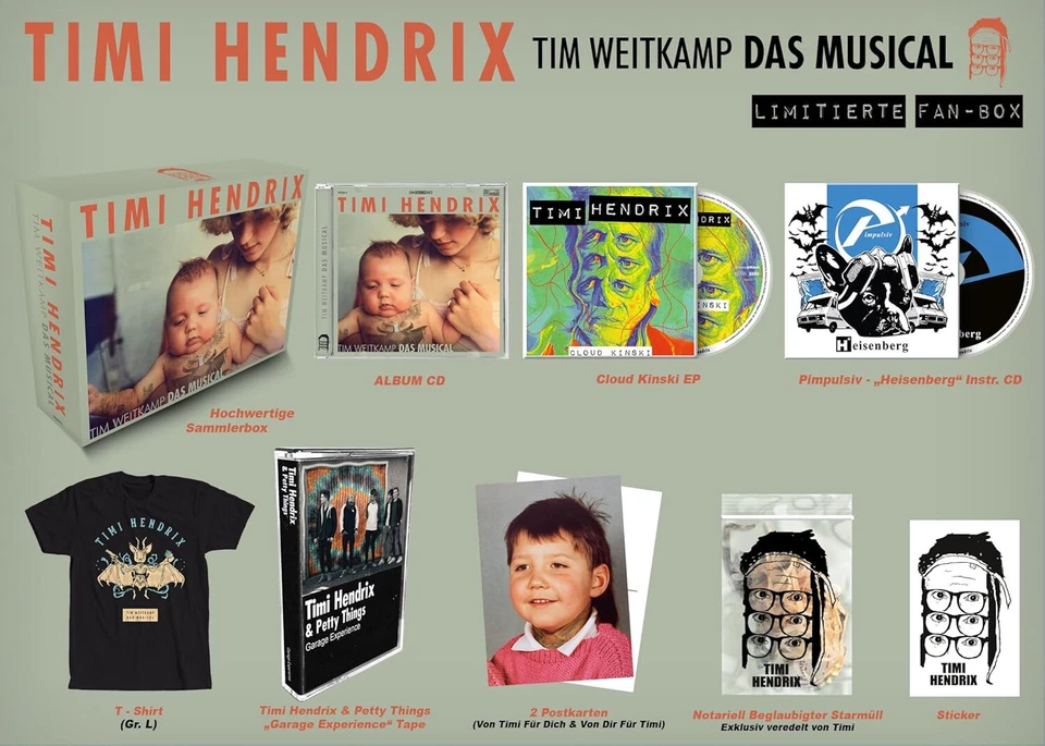 Timi Hendrix - Tim Weitkamp Das Musical Box - Neu & OVP # Trailerpark - Bild 1 von 1