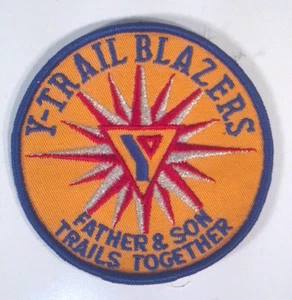 Insignia de parche vintage YMCA Y Trail Blazers Padre Hijo Trails Together 4 - Imagen 1 de 3