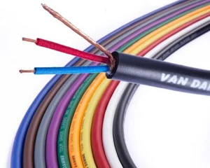 Cable de pantalla y 2 núcleos Van Damme XKE. CARRETES A GRANEL DE 100 M - Imagen 1 de 12