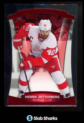 2015 UPPER DECK CONTOURS #41 HENRIK ZETTERBERG RED /99 - Image 1 of 4