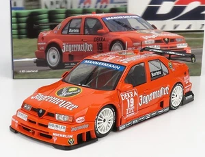 MODELLINO AUTO STATICO WERK83 ALFA ROMEO 155 DTM 1995 BARTELS SCALA 1/18 - Foto 1 di 9