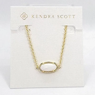 Nuevo Brazalete Kendra Scott Elaina Oro Cadena Ajustable En Carcasa Blanca Foto 1 de 4