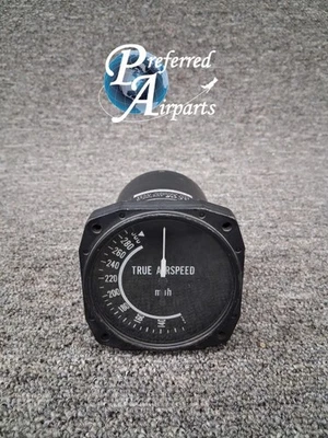 Indicador de velocidad Alcor Aviation True Airspeed usado, p/n CST27-001-51 Foto 1 de 4