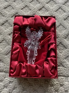 Waterford Crystal Angel Christmas Ornament 2008 - Picture 1 of 13