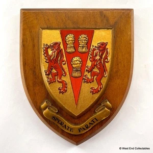 Old Watford Grammar School For Boys Girls Fullerians Plaque Shield Crest Badge A - Picture 1 of 3