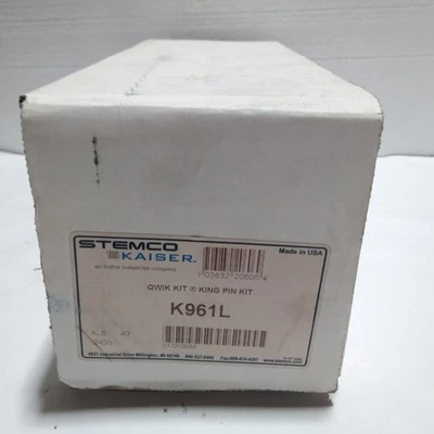 Stemco Kaiser Qwik Kit No Ream King Pin Set p/n K961L  - Image 1 of 2