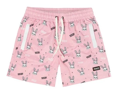 Pantalones cortos de baño Electric Callboy - Bunny To Love.  Rosa. 2XL. Nuevo con etiquetas. Foto 1 de 4