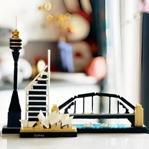 Architectural Landmark Sydney Skyline Sydney Opera House Building Blocks Set - Picture 1 of 9
