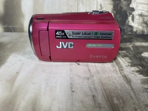 JVC Everio GZ-MS210SEK Handheld Camcorder Red Main Unit With Battery Only - Picture 1 of 5