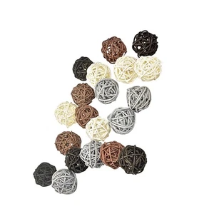 40 Pcs Ball Ornament Bohemian Wall Hanging Decor Vine Pendants - Picture 1 of 12