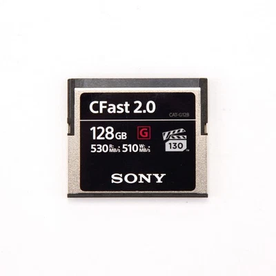 Sony CAT-G128 128GB G-Series CFast 2.0 SATA III Memory Card - SKU#1964795 - Image 1 of 2