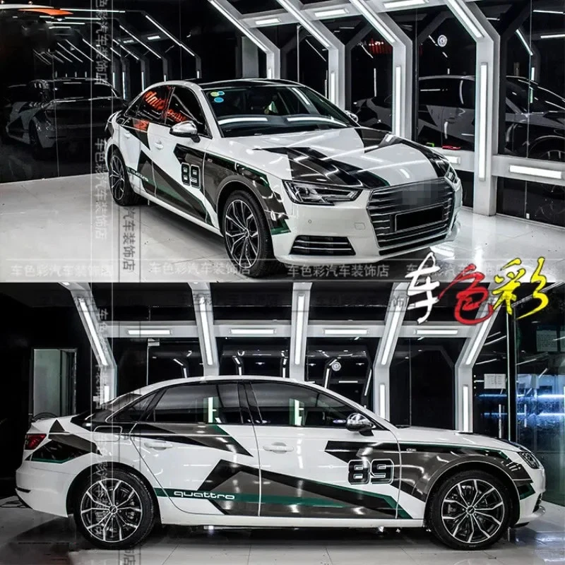 FOR Audi A3 A4 A5 A6 A7 A8 car stickers appearance modified sports Decal film - Изображение 1 из 4