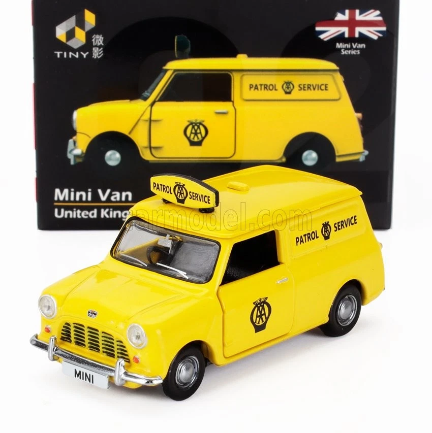 1/50 TINY TOYS - AUSTIN - MINI VAN PATROL SERVICE 1960 ATC65199 - Immagine 1 di 1