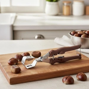 Chestnuts Opener Compact Heavy Duty Kitchen Utensils Manual Dried Fruit Tool - Picture 1 of 7