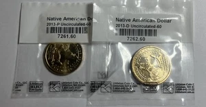 *2* Dólar Sacagawea P+D 2013 sin circular - Moneda de 60 en embalaje original - Imagen 1 de 6